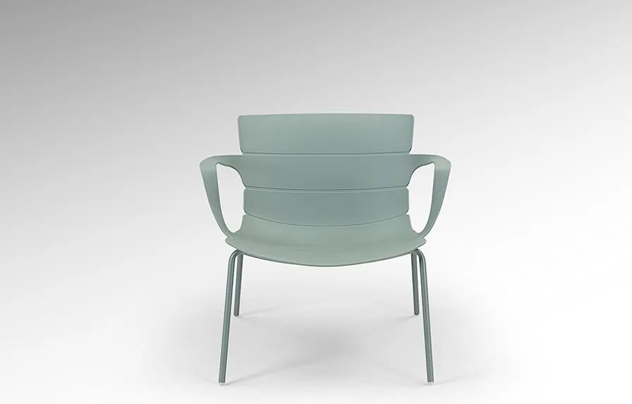 Set mobilier de exterior din 4 piese Jara verde