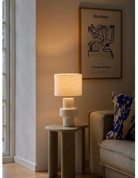 Nordlux - Lampă de masă DUGAN 1xE14/40W/230V bej