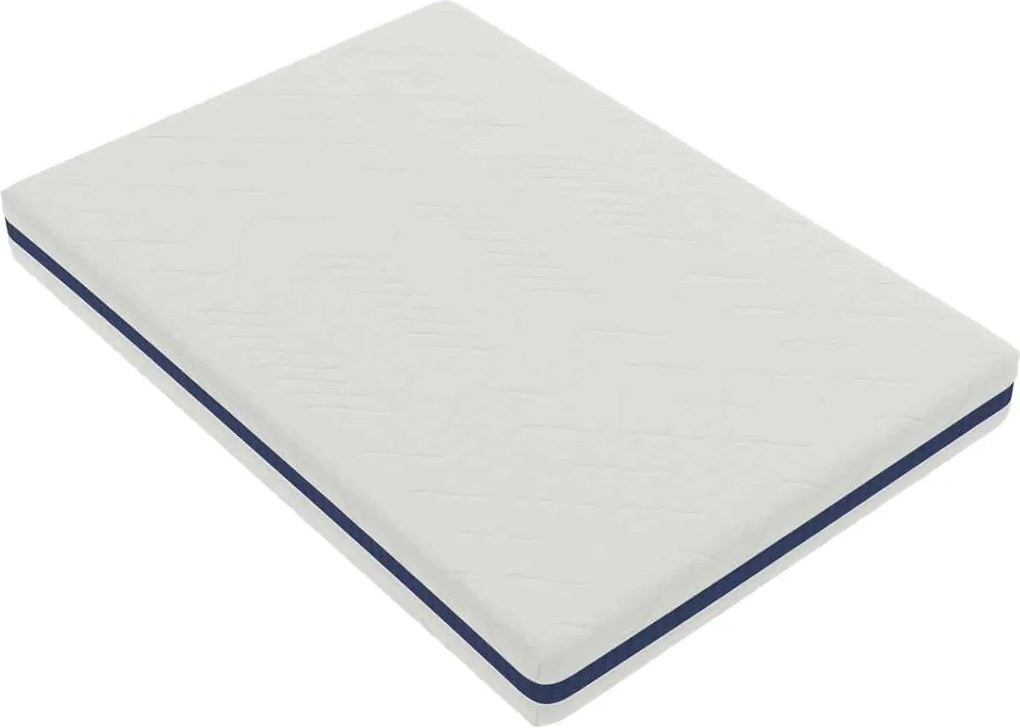 Saltea cu Spuma Memorie Poliuretanica, Grosime 18cm, Husa 3D detasabila - 90x200