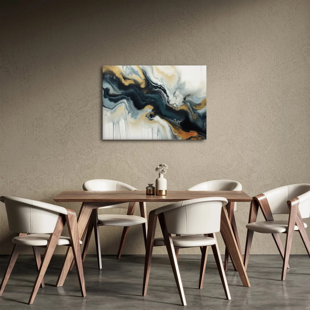 Tablou - Desen marmorat (70x50 cm)