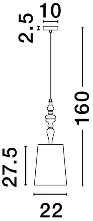 Lustra design modern KALLISTO