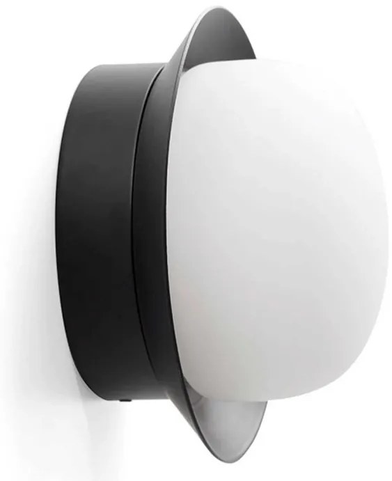 Mini Aplica LED de perete / tavan design modern IP44 MAY Black