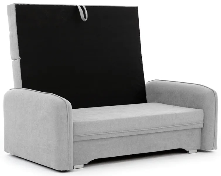 Canapea extensibila pentru 2 persoane LAINE, gri deschis