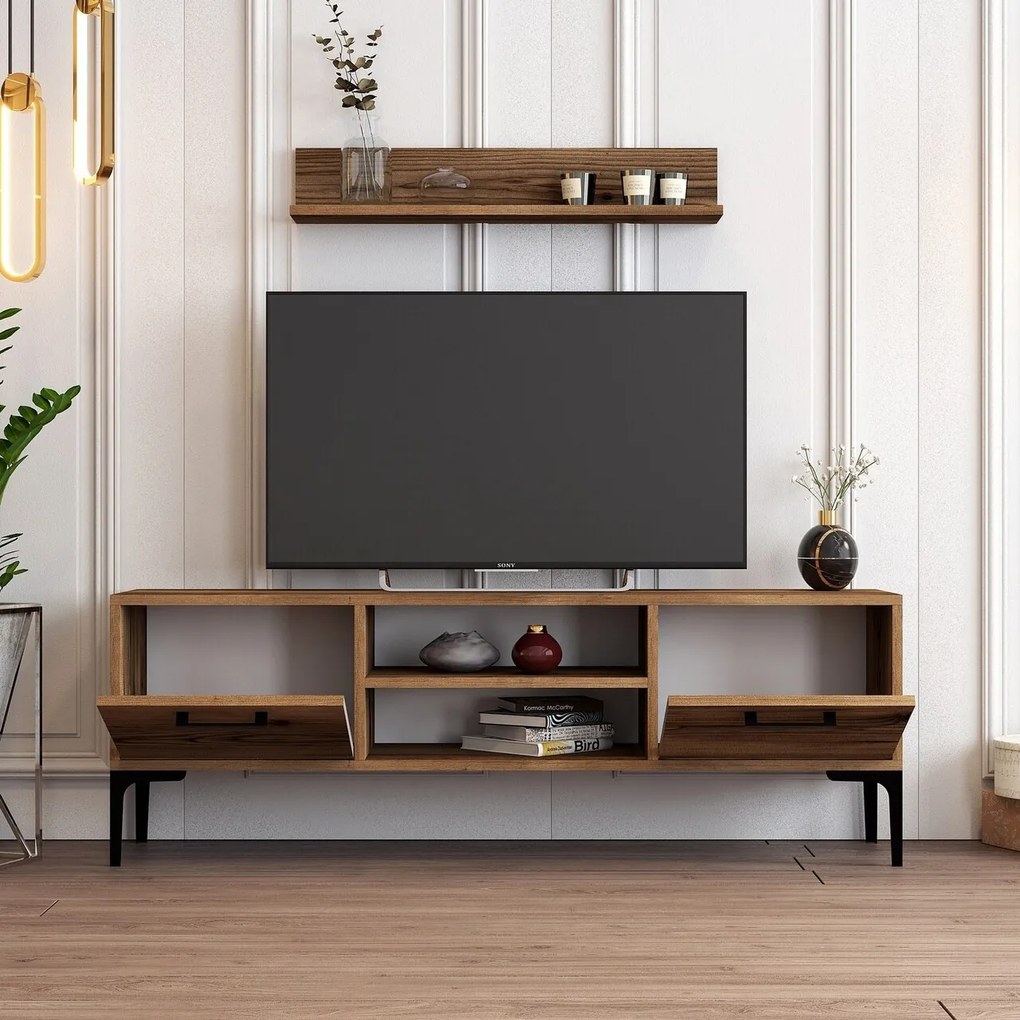 Comoda TV, Hanah Home, Riga, 140x48x30 cm, Maro
