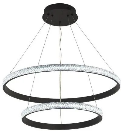 Lustră LED dimabilă pe cablu LED/65W/230V 3000-6500K + telecomandă