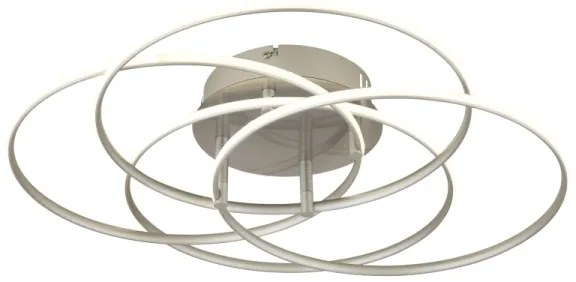 Plafonieră LED Globo 67355-55N KOMBOS LED/55W/230V d. 51,5 cm crom mat