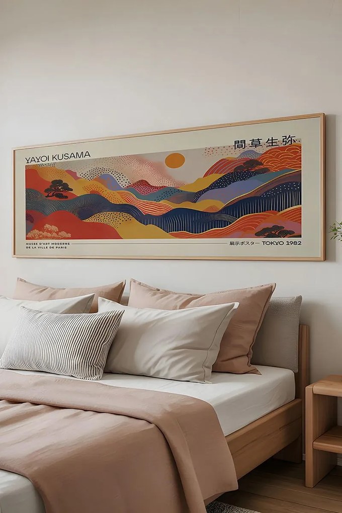 Pictură decorativă înrămată în MDF, Wallity, Culoare: Multicolor