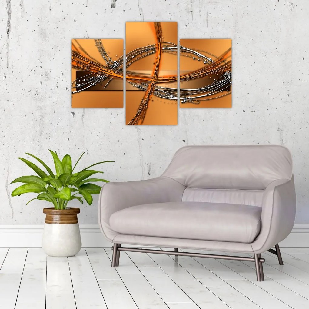 Tablou abstact (90x60 cm)