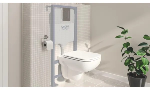 GROHE SOLIDO Set pentru WC, 1,13 m, ceramică albă - 39817000