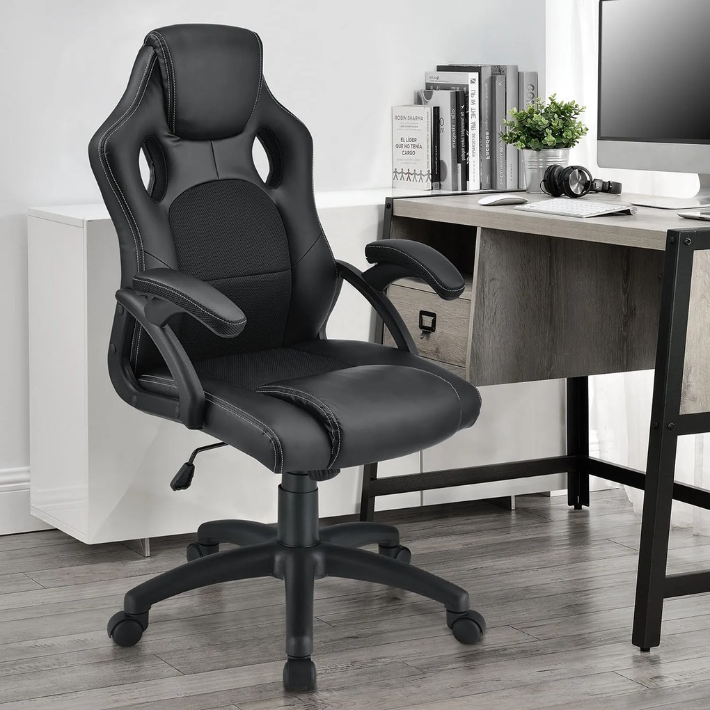 Jusky Scaun de birou Montreal - negru