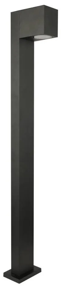 Lampă de exterior BOSTON 1xGU10/10W/230V 80 cm IP54 negru