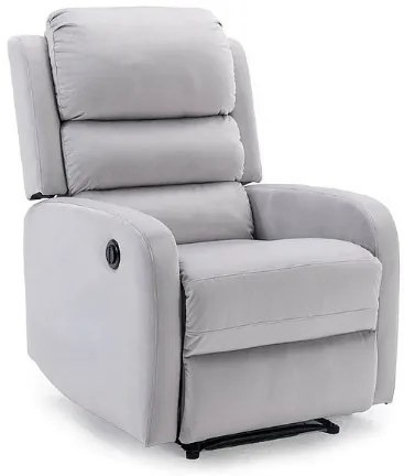 Fotoliu extensibil Paged (gri deschis). Promo -6%. 1050703