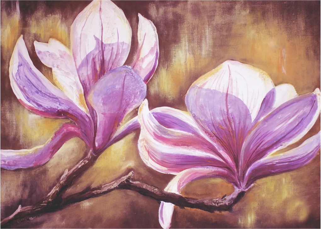 Tablou - Flori de magnolie (70x50 cm)