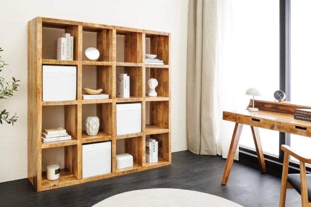 Raft deschis de perete sau separator camera IRON CRAFT 160x156cm