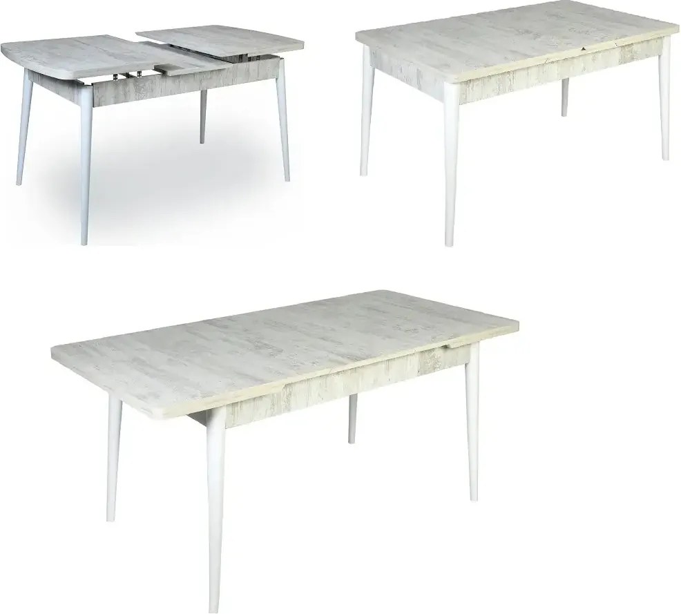 Resigilat:Masa extensibila Dining Homs bej maro 170 x 80 cm
