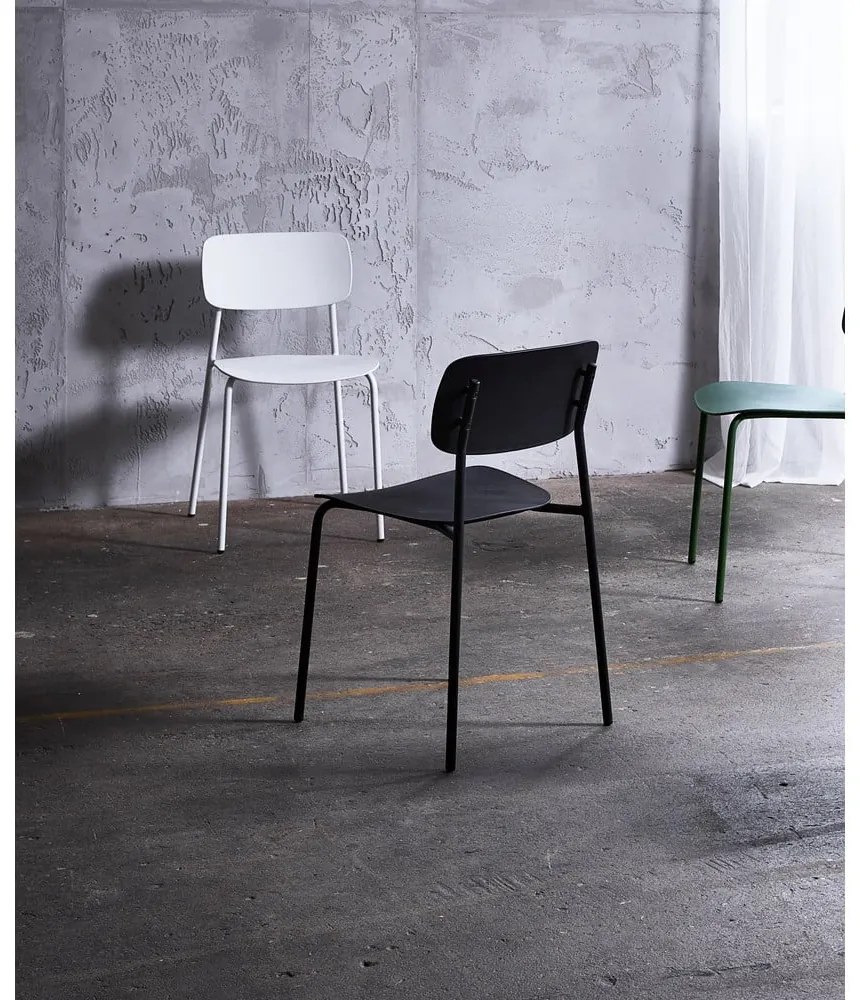 Scaune de dining negre 2 buc. Kirkland – Unique Furniture