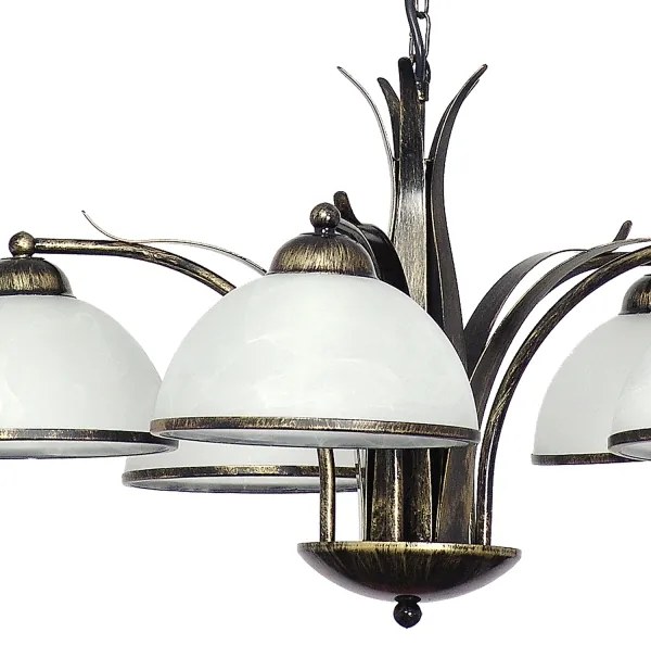 Lustră pe lanț KORFU 5xE27/60W/230V