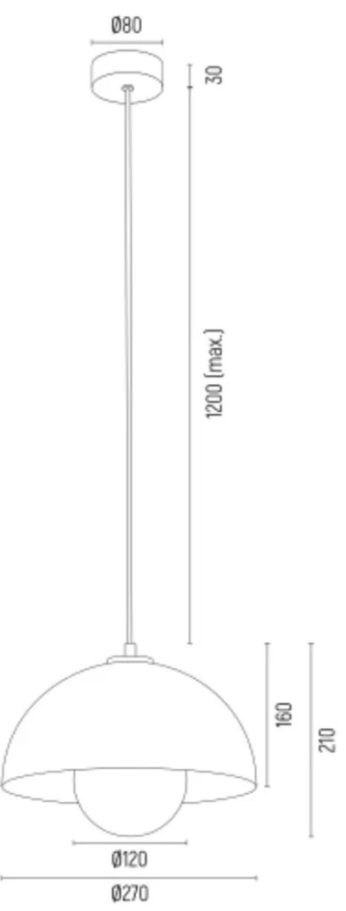 Lustra/Pendul design modern PIAVA alb