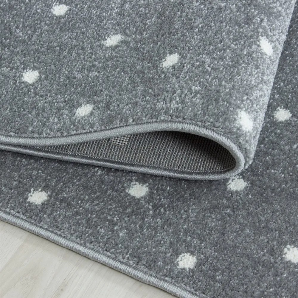 Covor gri cu flamingo uimitor pentru camera fetelor Lăţime: 120 cm | Lungime: 170 cm