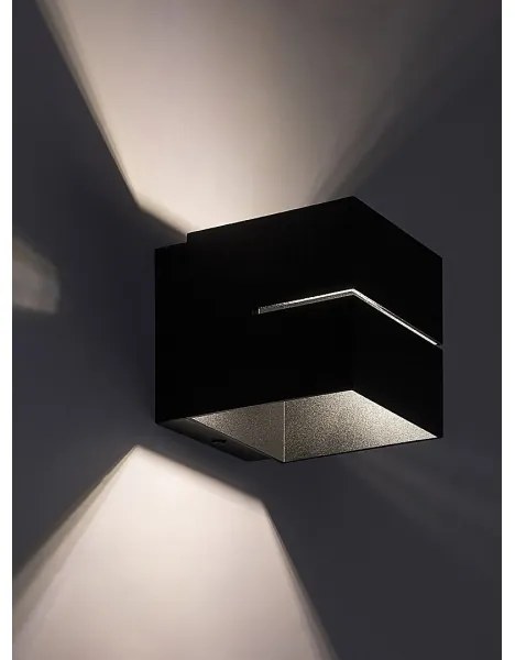 Aplică KAUNAS 1xG9/10W/230V neagră Rabalux 7017