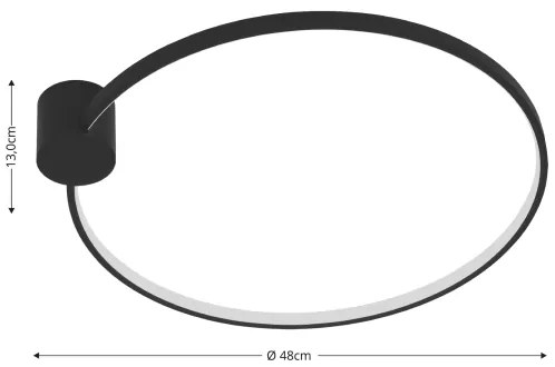 Brilagi - Plafonieră LED RINGO, 18W, 230V