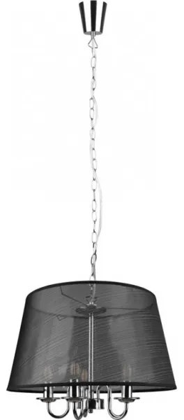 Reality - Candelabru LED pe lanț CIMA 5xE14/40W/230V, negru