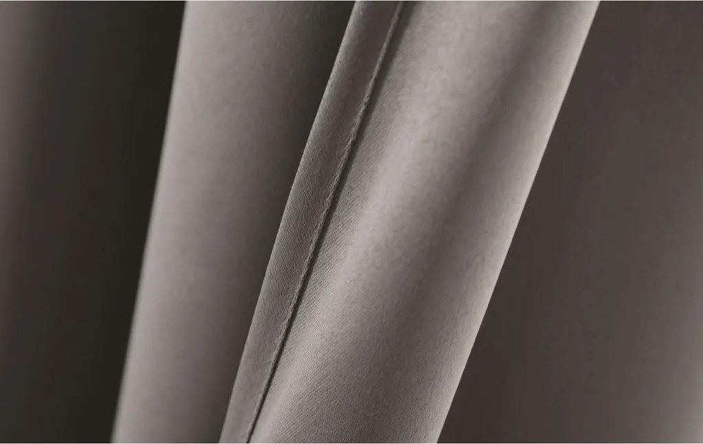 Draperie OXFORD 140x270 cm, gri-maroniu Agatat: Rejansa