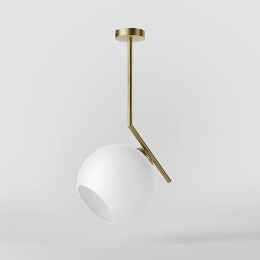 Lustra din alama stil modern Art Deco Spheres