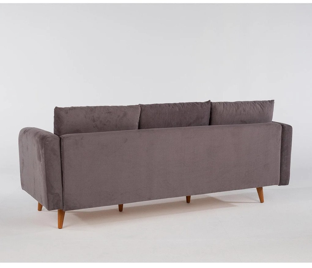 Canapea Fixa cu 3 locuri Eftal, 215 x 91 x 85 cm