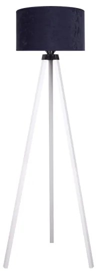 Lampadar VELVET 1xE27/60W/230V alb/albastru Brilagi