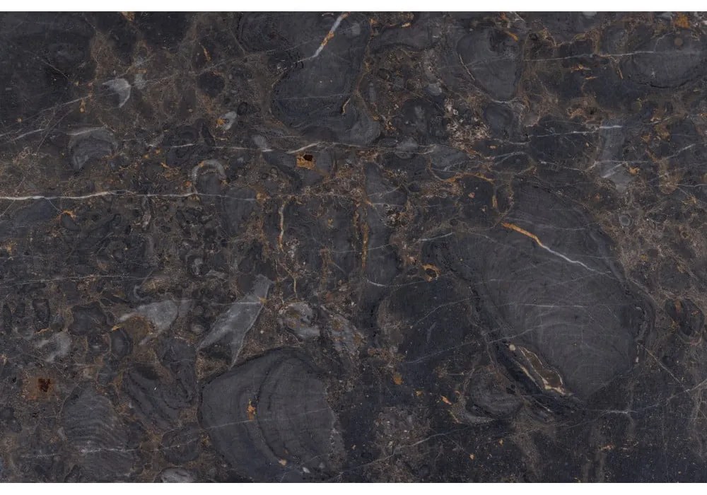 Măsuță de cafea neagră din marmură 70x140 cm Vega – Actona