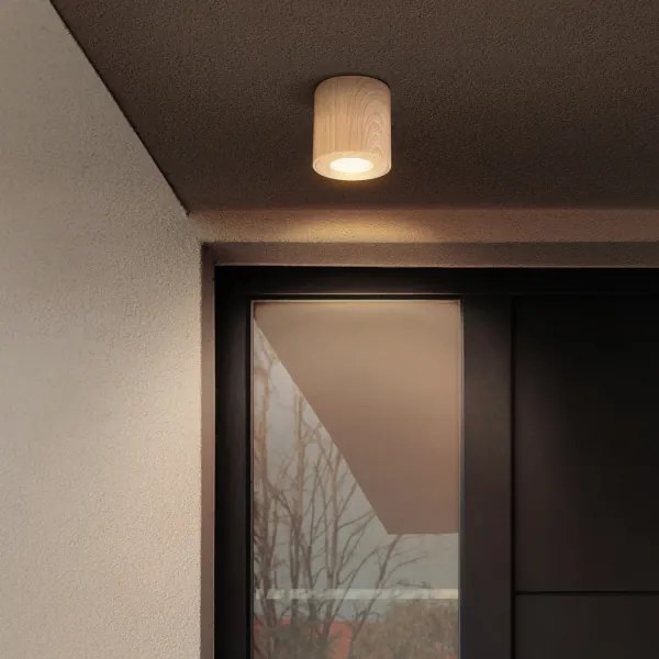 Spot pentru baie Brilagi MIA 1xGU10/30W/230V 84x80 mm decor stejar IP44