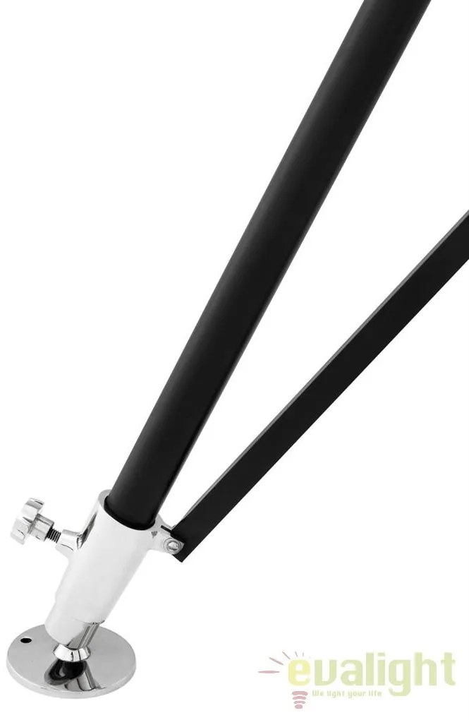 Lampadar cu trepied si abajur din tesatura Vertigo 110509 HZ