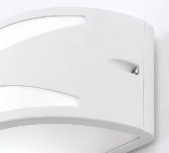 Aplica de perete exterior, protectie IP54, Shell alb