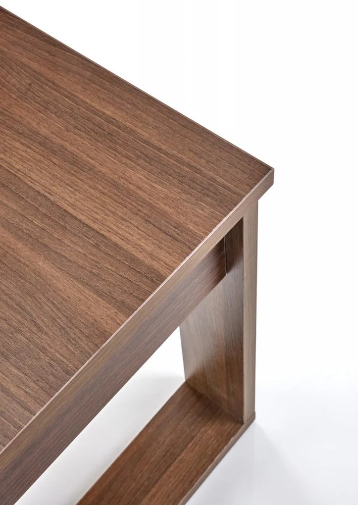 Masuta de cafea Nea patrata nuc inchis L60 cm