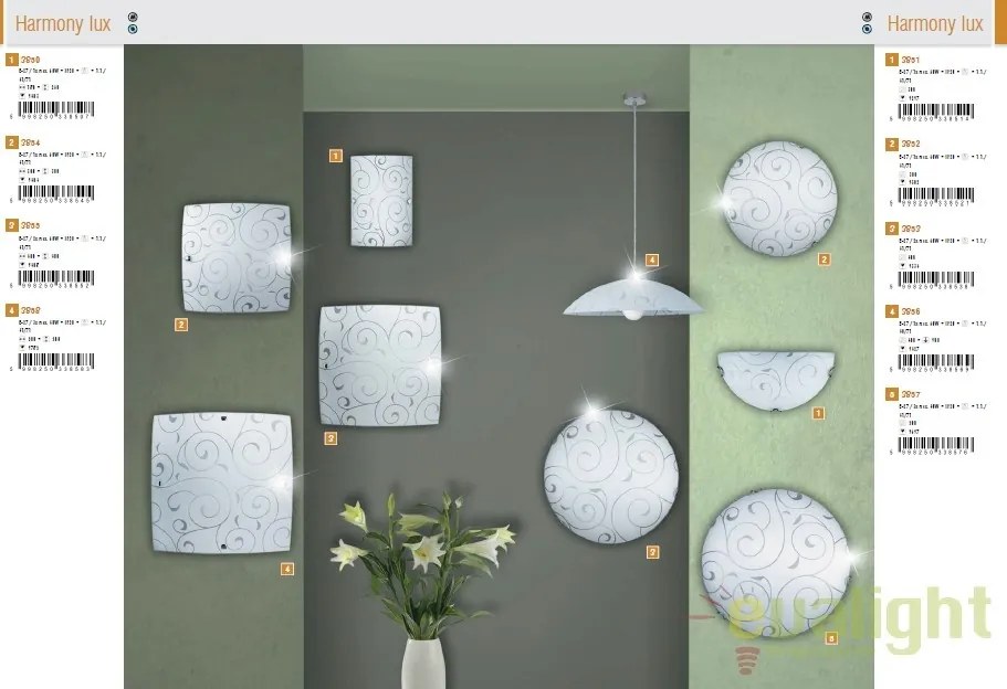 Aplica de perete diam.30cm, Harmony Lux 3851 RX