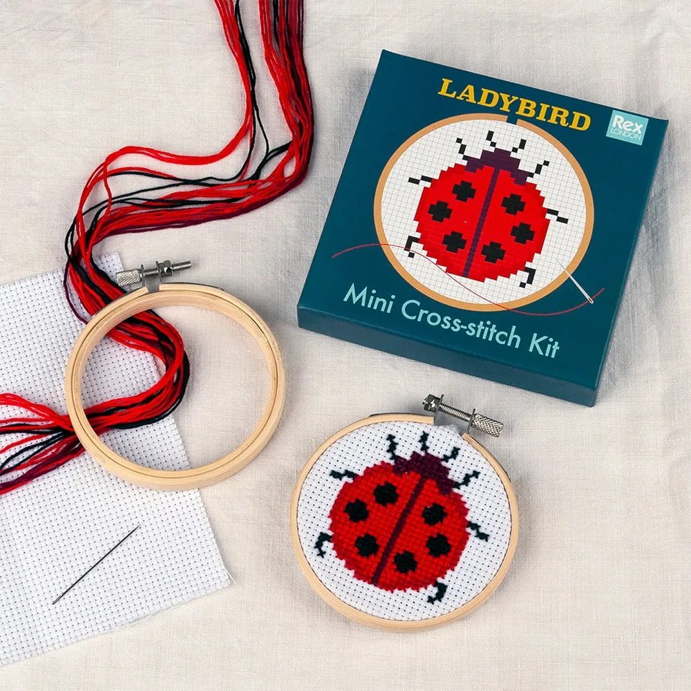 Set creativ Cross-stitch Kit Ladybird – Rex London