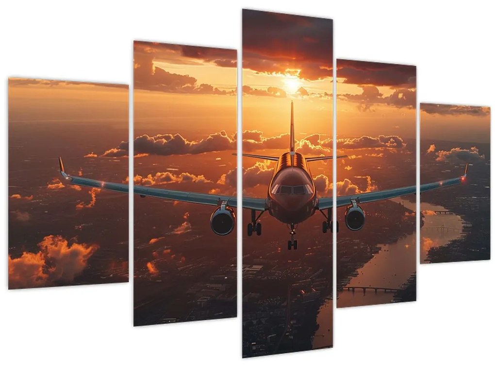 Tablou - Avion de transport (150x105 cm)