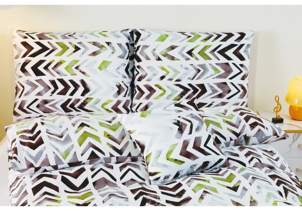 Lenjerie de pat din microsatin pentru pat de o persoană cu 6 piese 140x200 cm Madison – JAHU collections