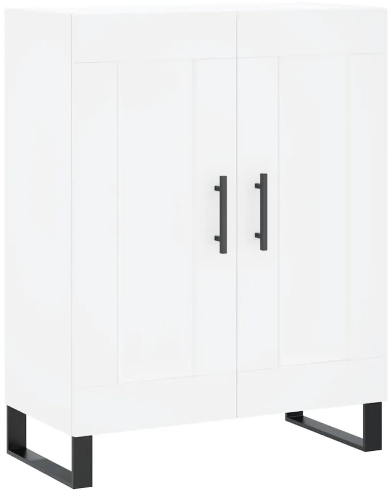 vidaXL Servantă, alb, 69,5x34x90 cm, lemn compozit