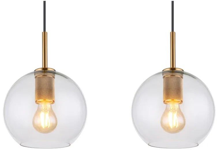 Lustra suspendata design modern ADARA 15462H2 GL