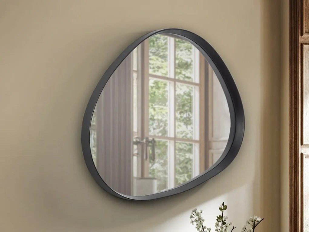Oglinda decorativa moderna Julie negru