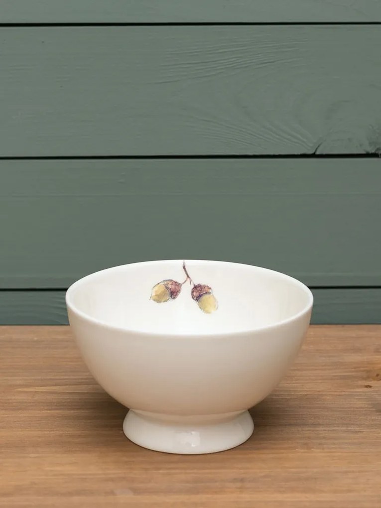 Set 4 boluri, din ceramica, cu motive de toamna, Carouge