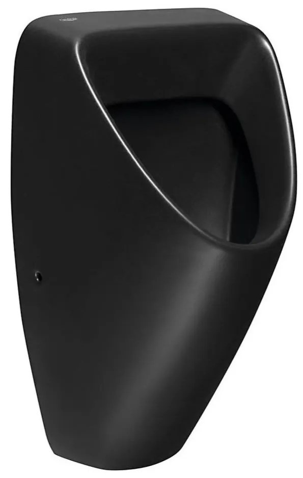 Bruckner - Pisoar SCHWARN, racordare şi evacuare pe spate, cu sistem de spălare încorporat, 6V DC, negru