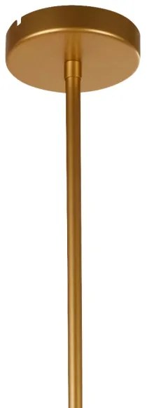 Lustră pe tijă ALPHA 10xE27/60W/230v aurie Searchlight 29010-10GO