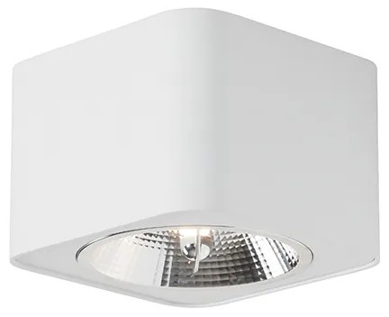 Spotlight pătrat modern alb - Boxer