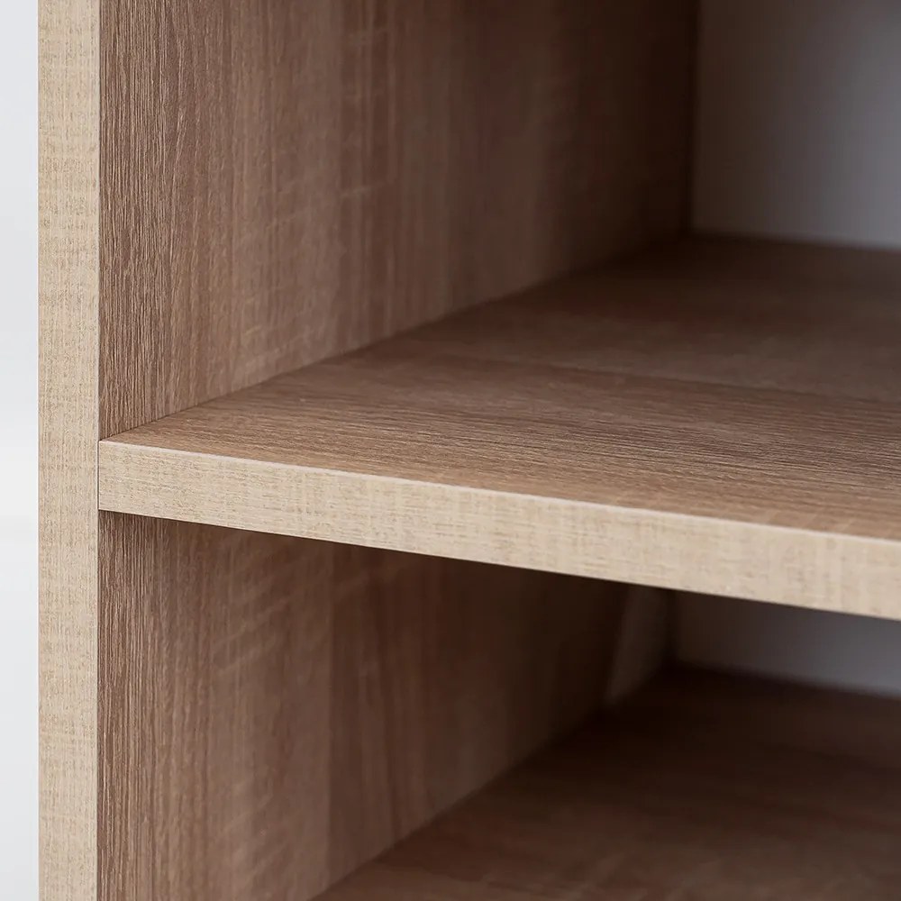 Noptieră Miami deschisă 40x40 cm stejar sonoma-stejar sonoma