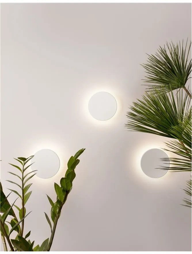 Aplica LED ambientala de exterior IP54 SUITE alba NVL-859439