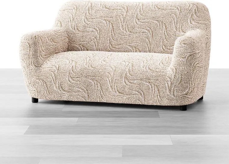 Gaico Huse bielastice BRILLANTE bej fotoliu dublu (l. 120 - 160 cm)