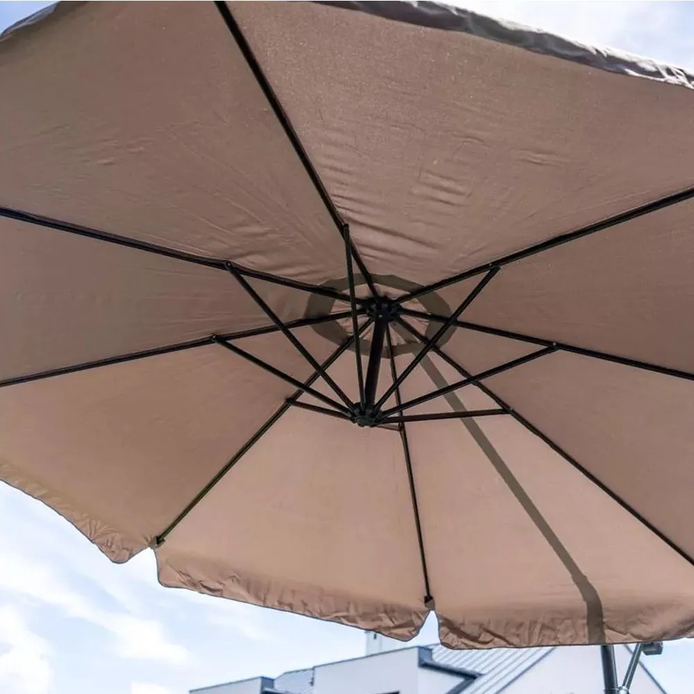 Umbrelă de soare Garden Hero maro